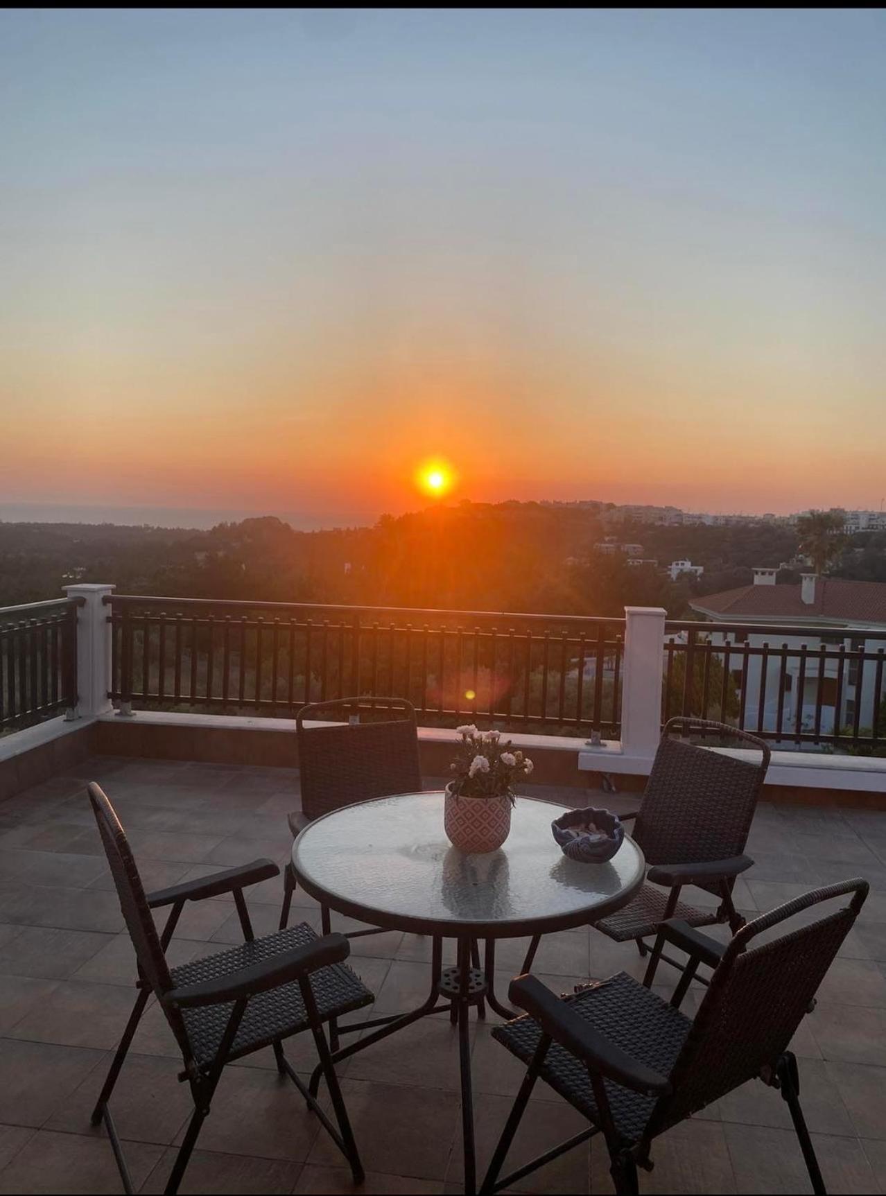 Seaview Villa - Amazing Sea & Mountain View Koskinou  Dış mekan fotoğraf
