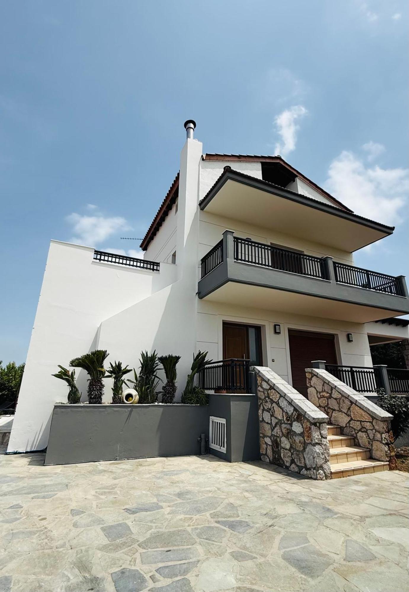 Seaview Villa - Amazing Sea & Mountain View Koskinou  Dış mekan fotoğraf
